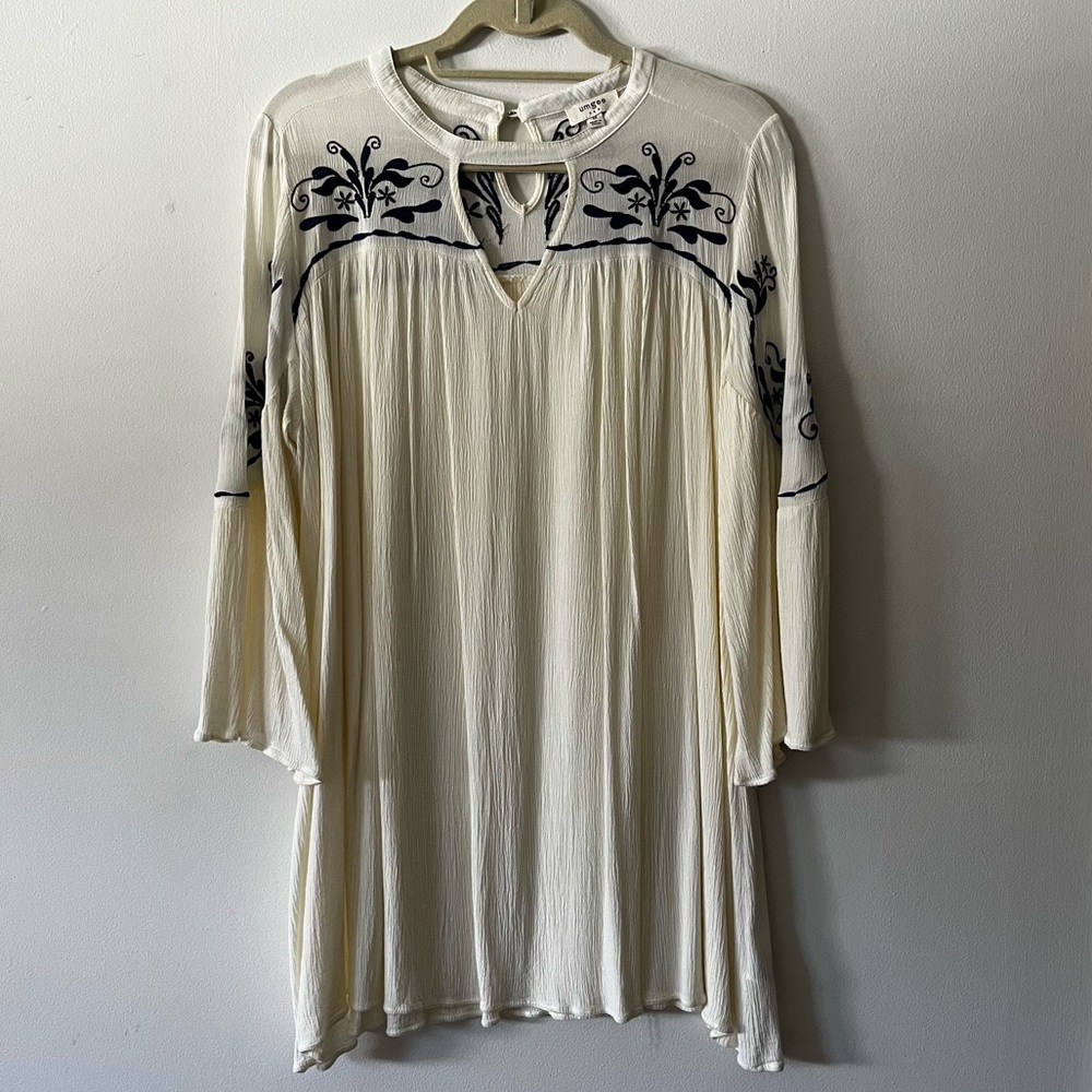 Beautiful boho cover-up tunic dress